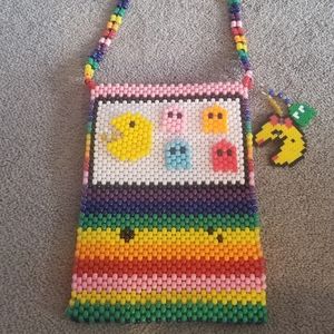 Pac man/gameboy kandi bag